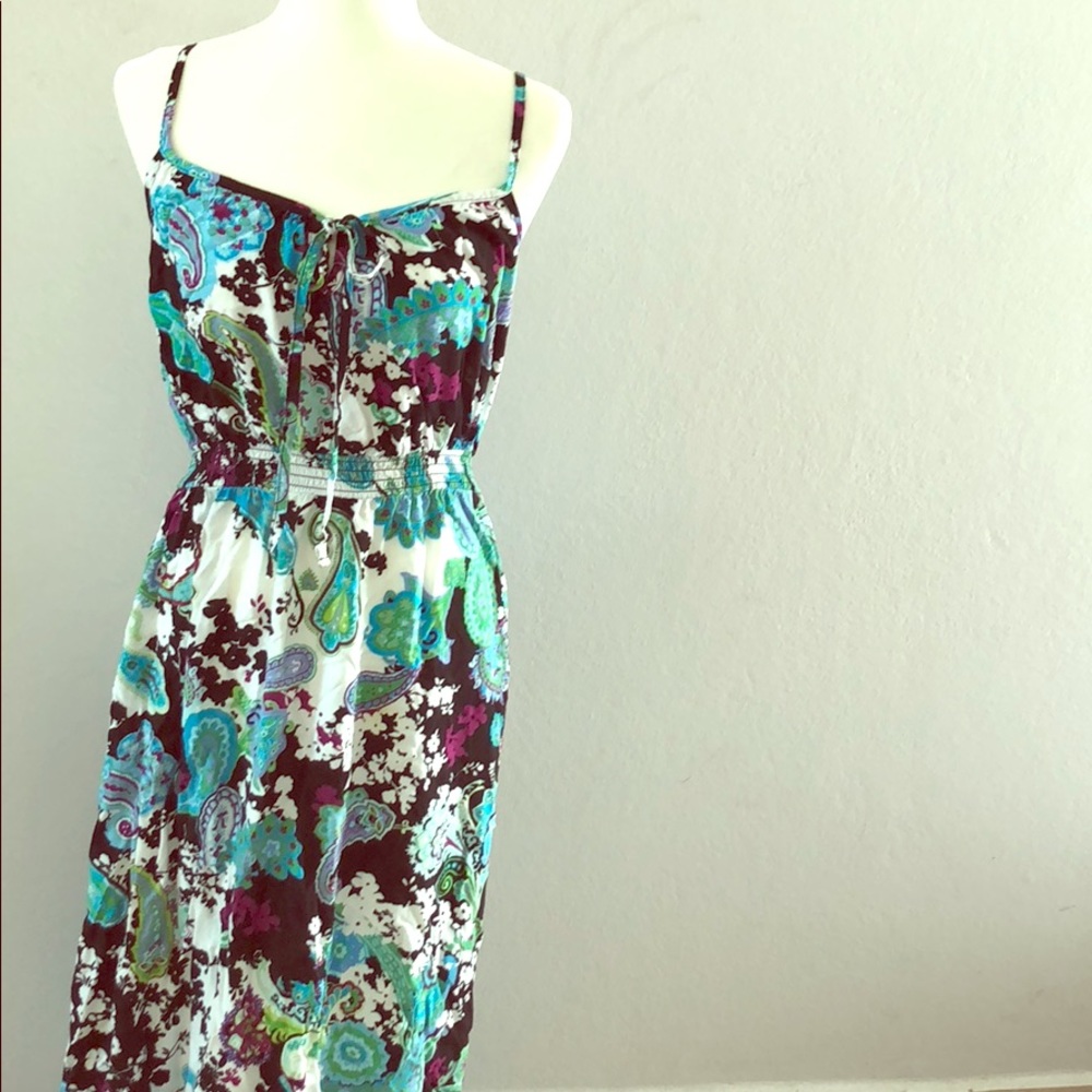 Colorful maxi dress